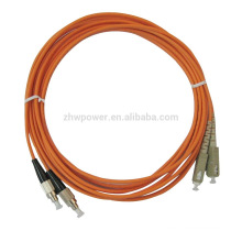 Сделано в Китае FC-SC многомодовый дуплекс 50 125 волоконно-оптический кабель, оптоволоконные патч-кабели по лучшей цене от завода в Шэньчжэне